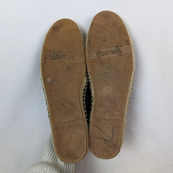 SOLUDOS ESPADRILLE 8 Cheers Champagne Bottle Glass Flats Shoes Slip On Fun Party - Picture 13 of 15